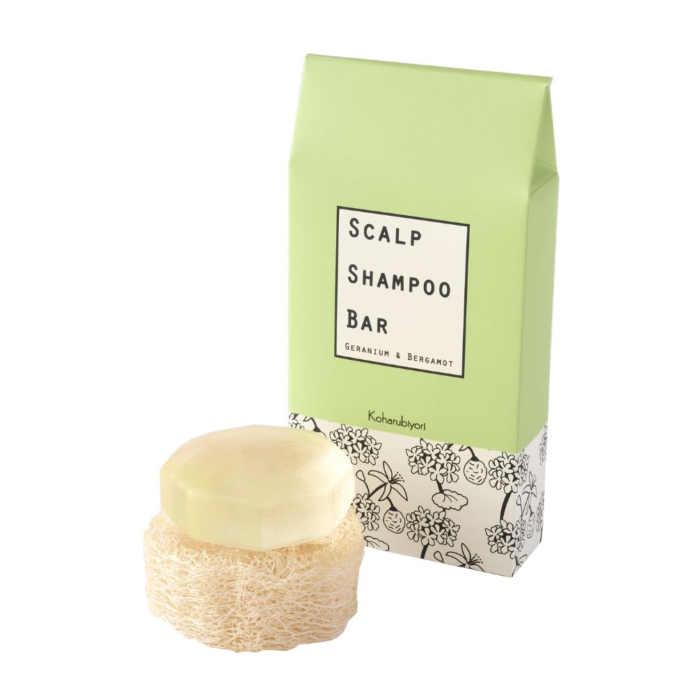 Koharubiyori スカルプシャンプーバー へちまトレイ付き