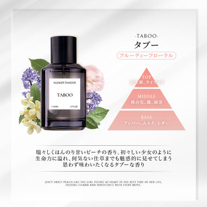台湾発フレグランスブランドKLOWER PANDOR クロワーパンド【オードパルファム】ファーストタイムシリーズ　50ml