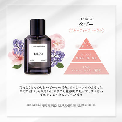 台湾発フレグランスブランドKLOWER PANDOR クロワーパンド【オードパルファム】ファーストタイムシリーズ　50ml