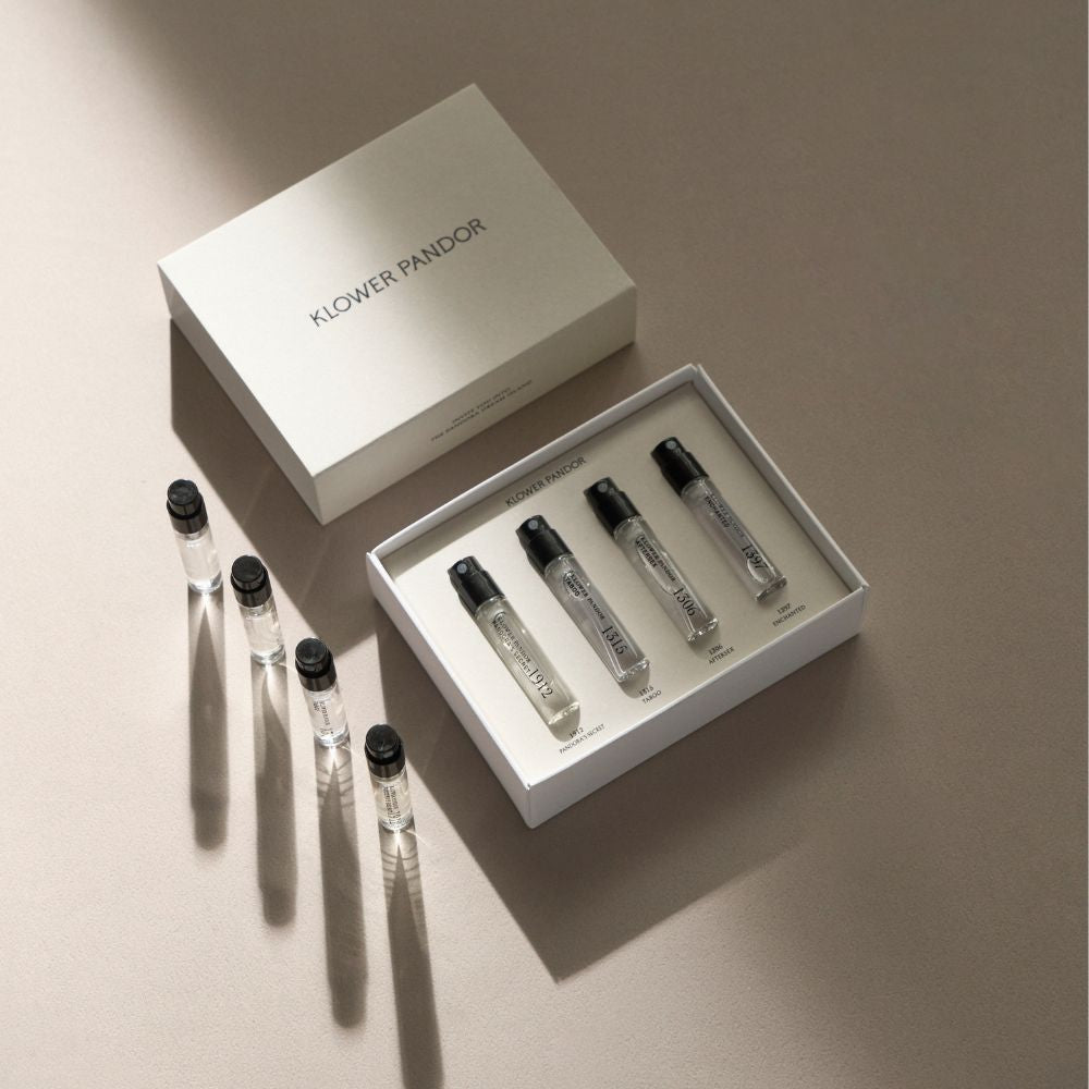 【日本限定】KLOWER PANDOR 香水ミニボトル（3ml）4本セット